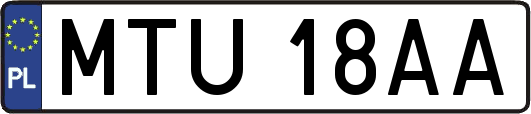 MTU18AA