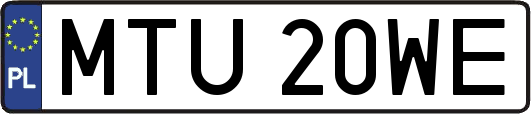 MTU20WE