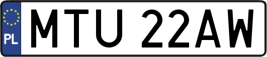 MTU22AW