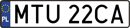 MTU22CA
