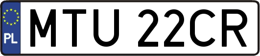 MTU22CR