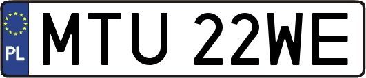 MTU22WE