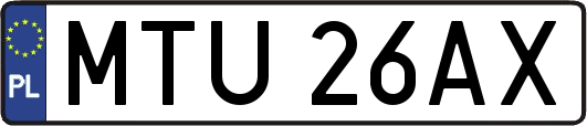 MTU26AX