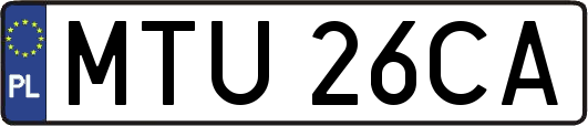 MTU26CA