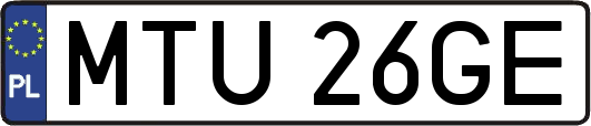 MTU26GE