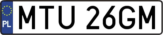 MTU26GM