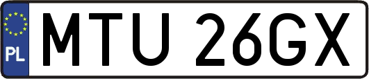 MTU26GX