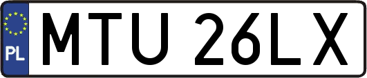 MTU26LX