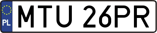 MTU26PR