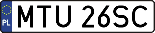 MTU26SC