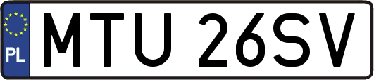 MTU26SV