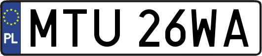 MTU26WA