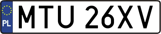 MTU26XV