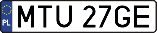 MTU27GE