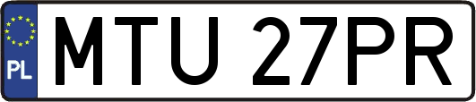 MTU27PR