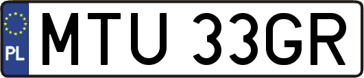 MTU33GR