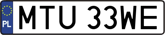 MTU33WE