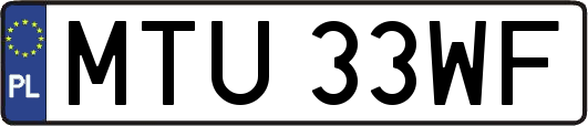 MTU33WF