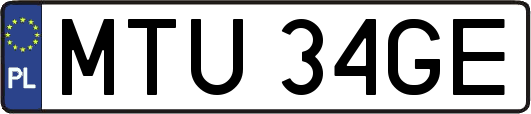 MTU34GE