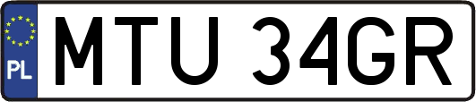MTU34GR