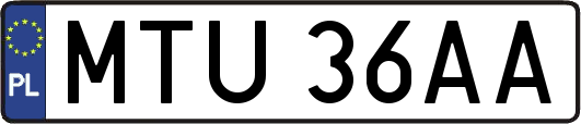 MTU36AA