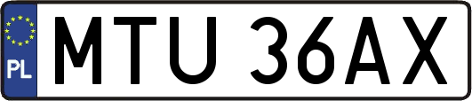 MTU36AX