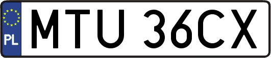 MTU36CX