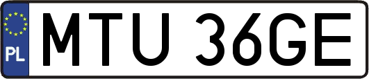 MTU36GE