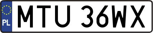 MTU36WX