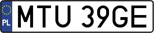 MTU39GE