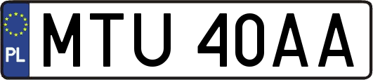MTU40AA