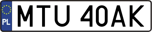 MTU40AK