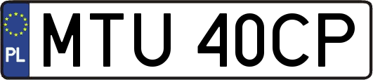 MTU40CP
