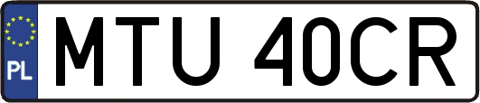 MTU40CR