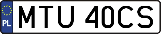 MTU40CS