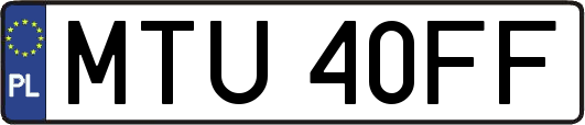 MTU40FF