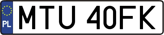 MTU40FK