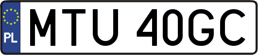 MTU40GC