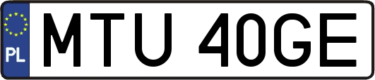 MTU40GE