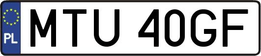 MTU40GF