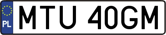 MTU40GM