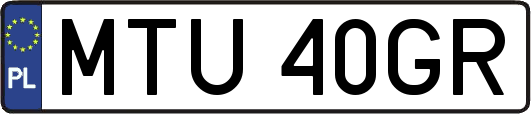 MTU40GR