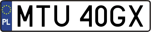 MTU40GX