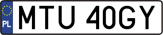 MTU40GY