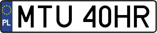 MTU40HR