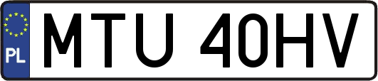 MTU40HV