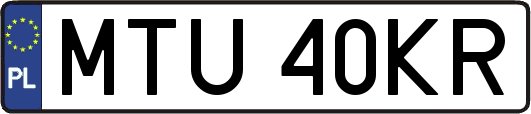 MTU40KR