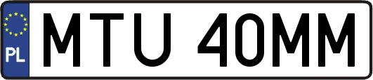MTU40MM