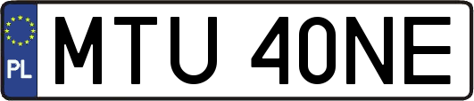 MTU40NE