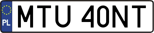 MTU40NT
